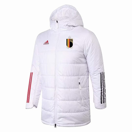 Belgium 2022/23 Winter Jacket White