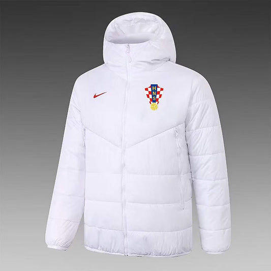 Croatia 2022/23 Winter Jacket White
