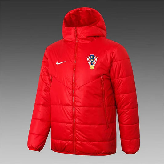 Croatia 2022/23 Winter Jacket Red