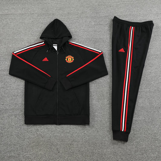 Man U 22-23 Black Tracksuit