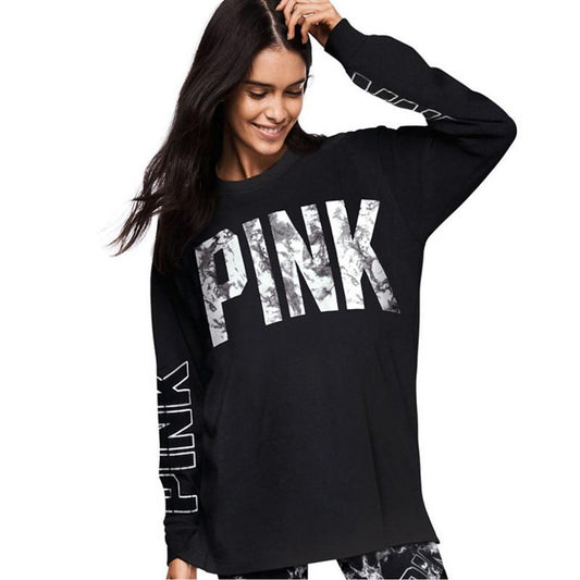 Pink Sports Sweatshirt